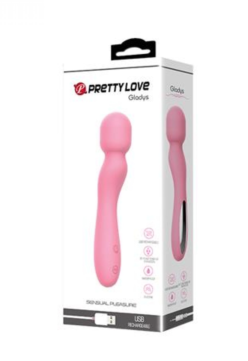 USB Şarjlı Klitoris G Nokta Uyarıcı Klitoral Vajinal Vibratör - Gladys